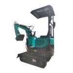 1-Ton Mini Small Excavator – 13.5HP Briggs & Stratton Engine Micro Crawler Digger (AGT-KAT12)