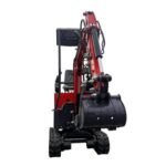 1-Ton Mini Small Excavator – 13.5HP Briggs & Stratton Engine with Factory Hydraulic Thumb (AGT Industrial)