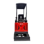 1-Ton Mini Small Excavator – 13.5HP Briggs & Stratton Engine with Factory Hydraulic Thumb (AGT Industrial)