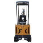 1-Ton Mini Small Excavator – 13.5HP Briggs & Stratton Engine with Hydraulic Thumb and Swing Boom (AGT Industrial)