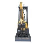 1-Ton Mini Small Excavator – 13.5HP Briggs & Stratton Engine with Hydraulic Thumb and Swing Boom (AGT Industrial)