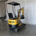 1-Ton Mini Small Excavator – 13.5HP Briggs & Stratton Gasoline Engine Micro Crawler Digger (AGT Industrial)