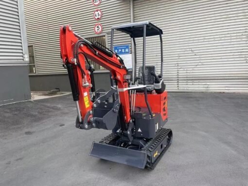 1-Ton Mini Small Excavator – 13.5HP Engine with Advanced Pilot System & Factory Hydraulic Thumb (AGT Industrial Updated Model)