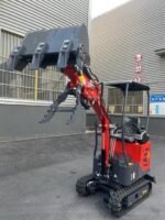1-Ton Mini Small Excavator – 13.5HP Engine with Advanced Pilot System & Factory Hydraulic Thumb (AGT Industrial Updated Model)