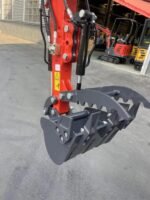 1-Ton Mini Small Excavator – 13.5HP Engine with Advanced Pilot System & Factory Hydraulic Thumb (AGT Industrial Updated Model)