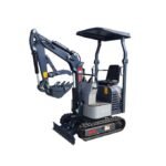 1-Ton Mini Small Excavator – Koop Diesel/Gasoline Engine Micro Crawler Digger (AGT-L12)