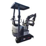 1-Ton Mini Small Excavator – Koop Diesel/Gasoline Engine Micro Crawler Digger (AGT-L12)