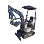 1-Ton Mini Small Excavator – Koop Diesel/Gasoline Engine Micro Crawler Digger (AGT-L12)