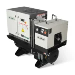 10HP Combined Rotary Screw Air Compressor with Dryer & 66-Gal ASME Tank | 32 CFM, 116 PSI, 460V 3-Phase - Industrial Grade
