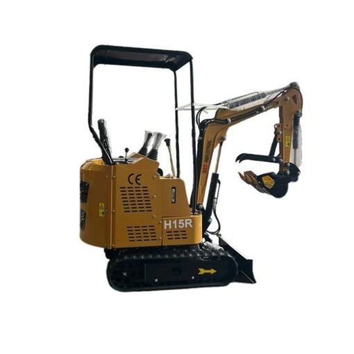 1.5-Ton Mini Small Excavator – 13.5HP Engine with Advanced Pilot System & Retractable Tracks (AGT H15R)