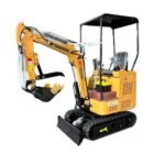 1.5-Ton Mini Small Excavator – 13.5HP Engine with Advanced Pilot System & Retractable Tracks (AGT H15R)