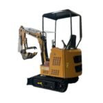 1.5-Ton Mini Small Excavator – 13.5HP Engine with Advanced Pilot System & Retractable Tracks (AGT H15R)