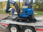 2025 Heavy-Duty Mini Excavator Crawler – EPA-Certified Kubota Diesel D902 Engine