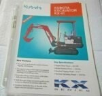2025 Heavy-Duty Mini Excavator Crawler – EPA-Certified Kubota Diesel D902 Engine