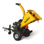 5 inch E-Start KOHLER 429cc 14hp Gasoline Engine Powered Disc Wood Chipper with Taillight , P4205