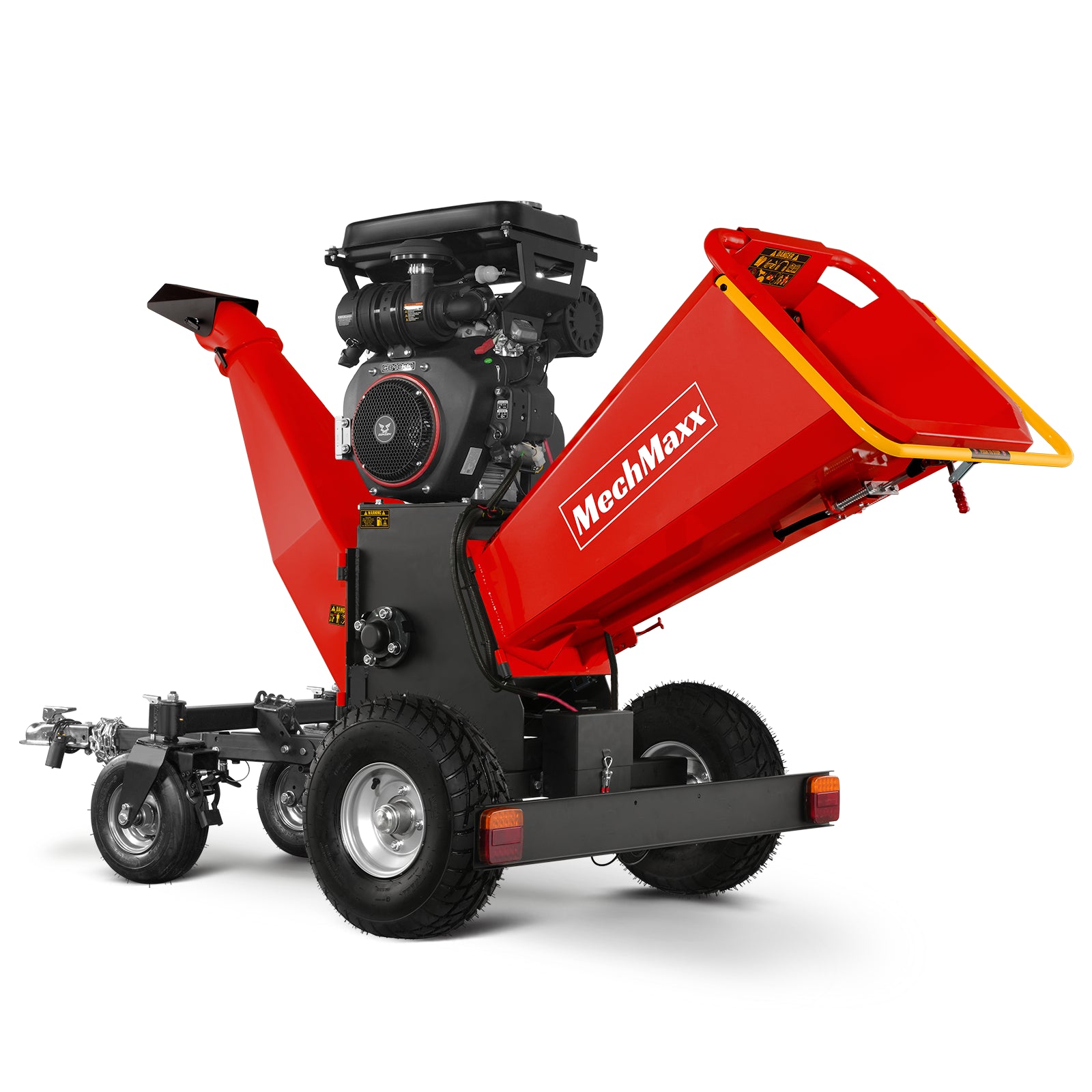 8 inch ZONSEN E-Start 1000cc 35hp Gas Powered 4 - Wheel Drum Wood Chipper with Taillight , B200 8 inch ZONSEN E-Start 1000cc 35hp Gas Powered 4 - Wheel Drum Wood Chipper with Taillight , B200