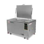81 Gal / 308L Heavy Duty Industrial Ultrasonic Parts Washer, 28kHz 40 Transducers, Oil Skimmer, SS304 Tank, 10kW Heater, 208–240V 3 Phase Power