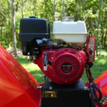 6 inch HONDA E-Start Gasoline Engine Powered 4 - Wheel Drum Wood Chipper with Taillight , B150 - Image 3