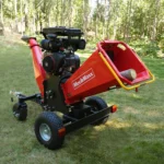 8 inch ZONSEN E-Start 1000cc 35hp Gas Powered 4 - Wheel Drum Wood Chipper with Taillight , B200 - Image 2