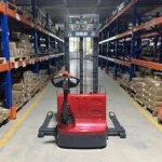 2640lbs Electric Straddle Stacker, 118" Lift, Adjustable Legs & Forks, F26-118SLA - Image 4