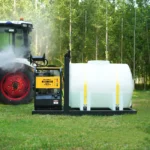 4000 PSI 4 GPM ZONSEN E-Start Engine Hot Water Pressure Washer Skid Mounted with 245 Gal Tank, HPW40DBT - Image 3