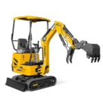 Mini Compact Excavator B&S VANGUARD 408cc 14hp Engine, 65.7" Max. Digging Depth, 2370 LBS Operating Weight, MEC10 - Image 2