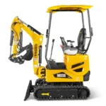 Mini Compact Excavator Kubota D722 Engine, 65.7" Max. Digging Depth, 2700 LBS Operating Weight, MEC12 - Image 3