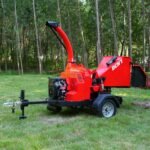 25hp 750cc Twin Cylinder ZONSEN Petrol Engine 7" Hydraulic Feeding Wood Chipper, DCH7 - Image 3
