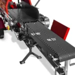 Honda GX390 Engine Firewood Log Splitter Processor with Conveyor, 20ton Splitting Force 24" x 15" Log Capacity, 18" Chainsaw, HLS20