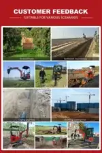 HUAYEE HY35C 3.5-Ton Mini Excavator – Premium Enclosed Cab Crawler | 24HP Genuine Yanmar Diesel Power