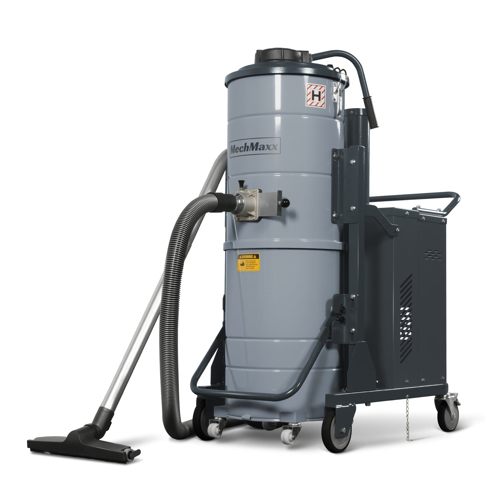 Industrial Wet/Dry Vacuum Cleaner with HEPA Filter Continuous Duty 8.6 HP 364 CFM 26.4 Gallon - 480V 3Phase, IVB480 Industrial Wet/Dry Vacuum Cleaner with HEPA Filter Continuous Duty 8.6 HP 364 CFM 26.4 Gallon - 480V 3Phase, IVB480