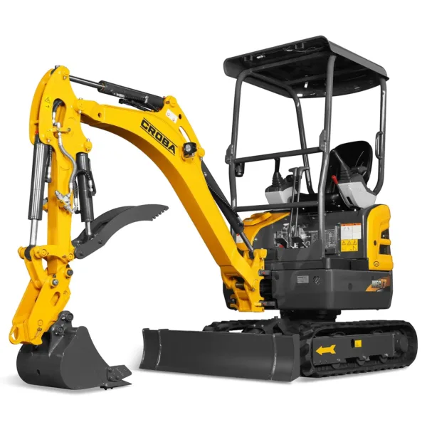 Mini Compact Excavator Kubota D902 Engine, 89" Max. Digging Depth, 4145 LBS Operating Weight, MEC17