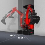 Mini Compact Excavator HONDA GX390 Engine, 65.7" Max. Digging Depth, 2280 LBS Operating Weight, MEC10 - Image 6