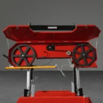 32" Portable Sawmill (5 x Blades Included), HONDA GX390 389cc E-Start Gasoline Engine, 26.5" Board Width, 20' Track Length (13' Track Length + 6.4' Track Extension Included) ,... - Image 4