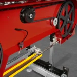 32" Portable Sawmill (5 x Blades Included), HONDA GX390 389cc E-Start Gasoline Engine, 26.5" Board Width, 20' Track Length (13' Track Length + 6.4' Track Extension Included) ,... - Image 3