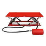 Stationary Electric Hydraulic Parallel Double Scissor Lift Table 6600lb Capacity, 112.9" x 39.4"Platform, 34.3"Lift Height, UL Certified Motor, ELT66P