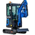 TYPHON 18 FLEX PRO 1.8-Ton Mini Excavator – Complete Jobsite Solution with 12 Versatile Attachments