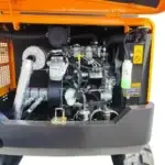 TYPHON NT30 3-Ton Mini Excavator – Genuine Kubota Diesel Engine Heavy-Duty Crawler Digger with 12 Free Attachments