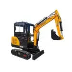 TYPHON NT30 3-Ton Mini Excavator – Genuine Kubota Diesel Engine Heavy-Duty Crawler Digger with 12 Free Attachments