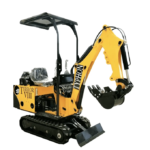TYPHON TERROR On Tracks VIII Heavy-Duty Mini Excavator – 800kg Ultra-Compact Digger with High-Resistance Rubber Tracks