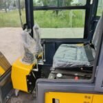 TYPHON TERROR X 1.2-Ton Mini Cabin Excavator – 2500 lbs Micro Crawler Trench Digger with Enclosed Cab