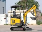 TYPHON TERROR XIX STORM 1.8-Ton Mini Excavator – High-Performance Crawler Trench Digger with Integrated Boom Swing