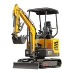 TYPHON TERROR XIX STORM 1.8-Ton Mini Excavator – High-Performance Crawler Trench Digger with Integrated Boom Swing