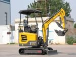 TYPHON TERROR XIX STORM 1.8-Ton Mini Excavator – High-Performance Crawler Trench Digger with Integrated Boom Swing