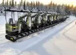 TYPHON TERROR XV STORM 1.05-Ton Mini Excavator – High-Performance Crawler Trench Digger with Protective Canopy