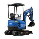 TYPHON TERROR XVII Heavy-Duty Mini Excavator – 3800 lbs Rubber Track Digger with Kubota D902 Diesel Engine