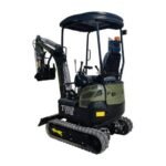 TYPHON TERROR XVIII Heavy-Duty Mini Excavator – 4000 lbs Rubber Track Digger with Kubota Diesel Engine