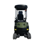 TYPHON TERROR XVIII Heavy-Duty Mini Excavator – 4000 lbs Rubber Track Digger with Kubota Diesel Engine