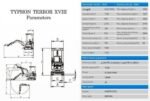 TYPHON TERROR XVIII Heavy-Duty Mini Excavator – 4000 lbs Rubber Track Digger with Kubota Diesel Engine