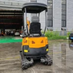 TYPHON TERROR XVIII Heavy-Duty Mini Excavator – 4000 lbs Rubber Track Digger with EPA-Certified Kubota D902 Diesel Engine (Alternative Layout)